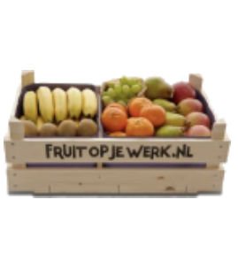 Fruit op je werk afbeelding